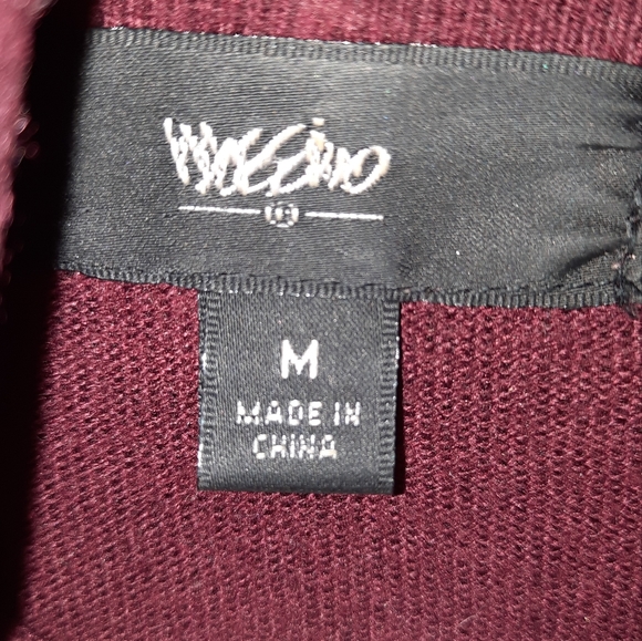 Mossimo Womans Maroon Turtleneck Sweater Medium - Picture 4 of 4